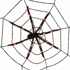 Spinneweb Zwart + Spin
