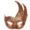 Oogmasker Steampunk Brons