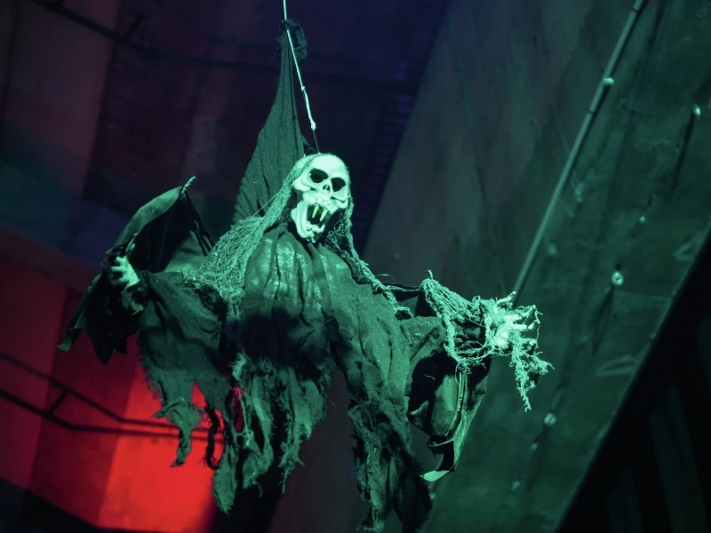 Halloween Figure Bat Ghost 85cm - Afbeelding 3