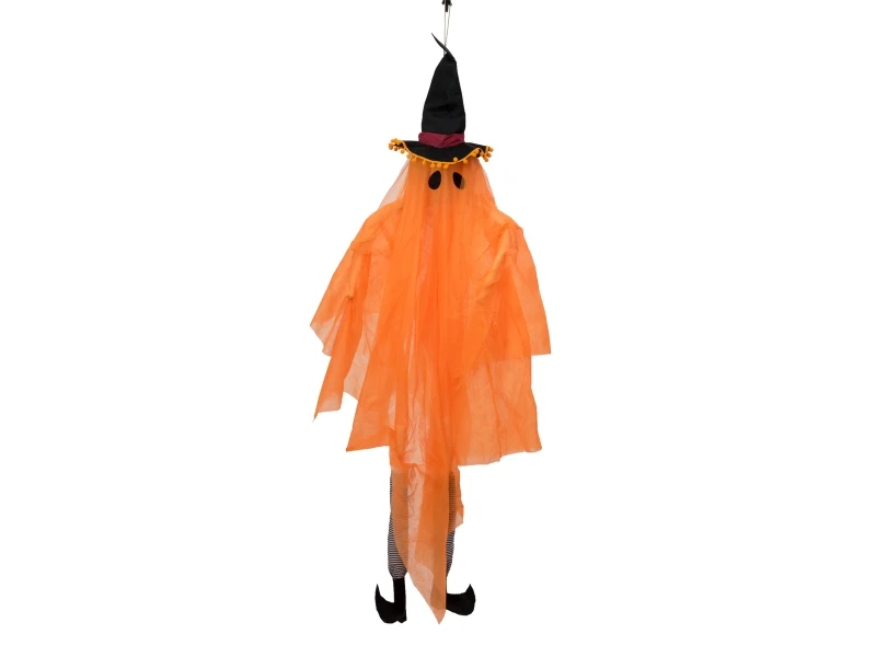 Halloween Figure Ghost With Witch Hat