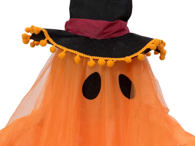Halloween Figure Ghost With Witch Hat - Afbeelding 2