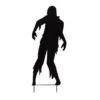 Silhouette Metal Zombie Man
