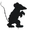 Silhouette Creepy Mouse, 56cm